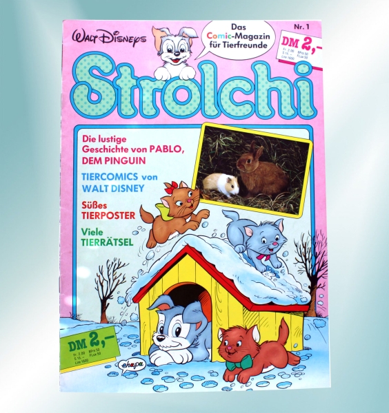 Walt Disneys Strolchi Comic-Magazin Nr. 1: Winterfreuden von Ehapa
